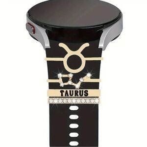 💥TAURUS…Shimmering 12 Constellation Watchband Ring Loops